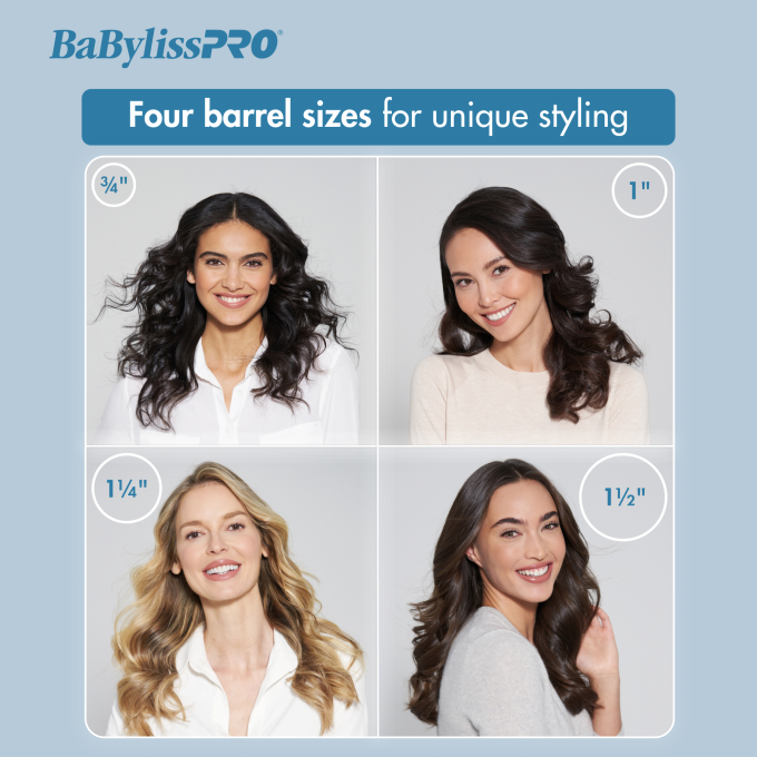 BaBylissPRO® Nano Titanium™ ¾" Spring Curling Iron