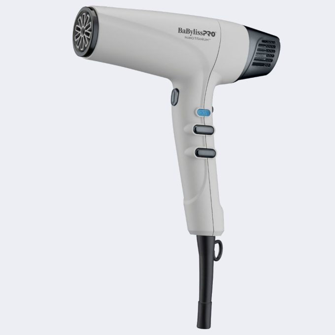 BaBylissPRO® Limited Edition Nano Titanium Grey Collection High Speed Dual-Ionic Dryer