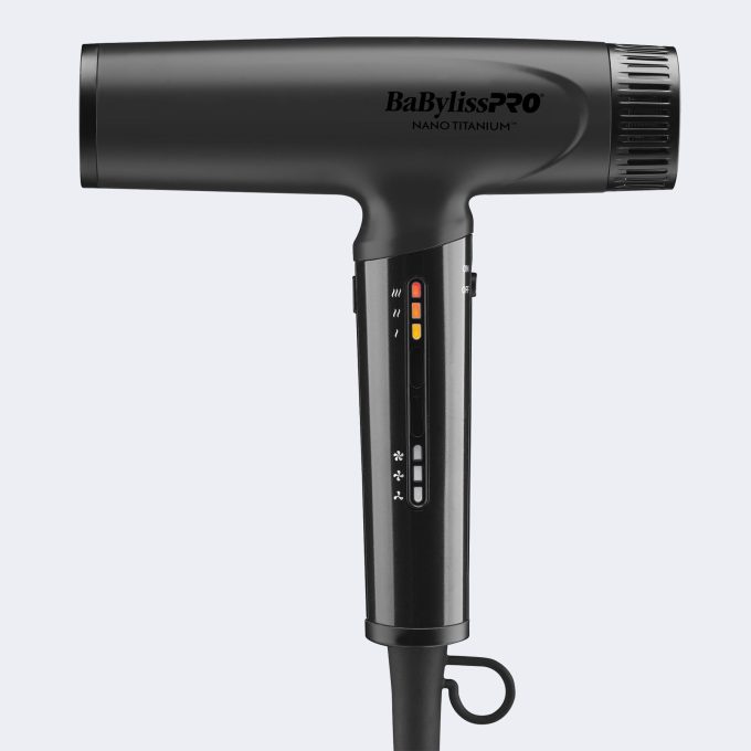BaBylissPRO® Nano Titanium™ Matte Black Light Ionic High-Speed Dryer