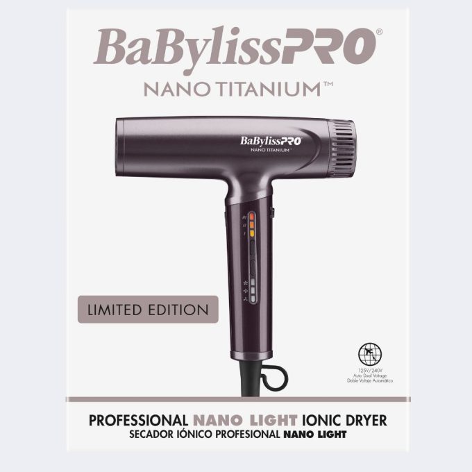 BaBylissPRO® Nano Titanium™  Limited Edition Nightfall Collection Light Ionic High-Speed Dryer