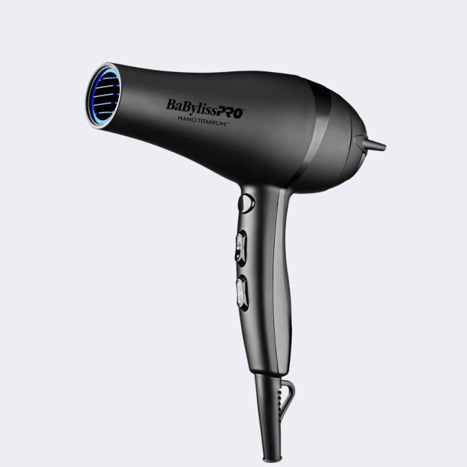 BaBylissPRO® Nano Titanium™ Limited Edition Black & Blue Professional Ionic Dryer