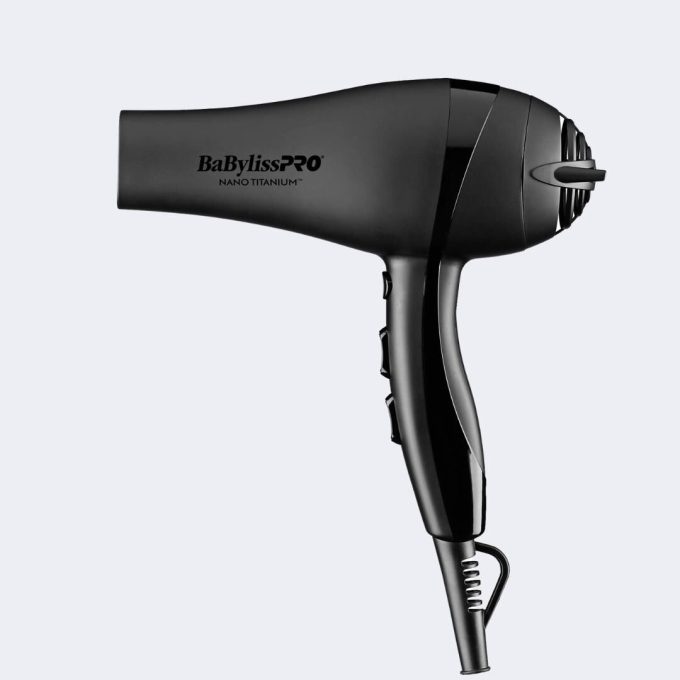 BaBylissPRO® Nano Titanium™ Limited Edition Black & Blue Professional Ionic Dryer