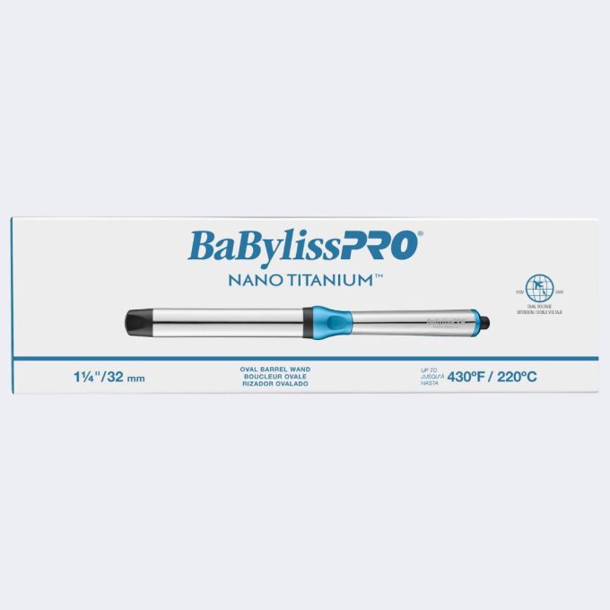BaBylissPRO® Nano Titanium™ 1 1/4" Oval Barrel Wand