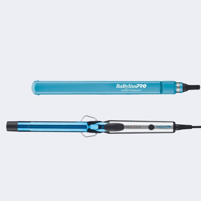 BaBylissPRO® Nano Titanium™  1" Extended-Barrel Curling Iron & 1" Ultra-Thin Flat Iron Gift Set
