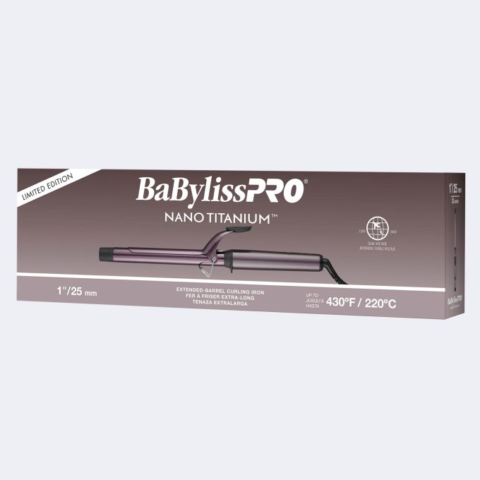 BaBylissPRO® Nano Titanium™ Limited Edition Nightfall Collection 1" Extended-Barrel Curling Iron