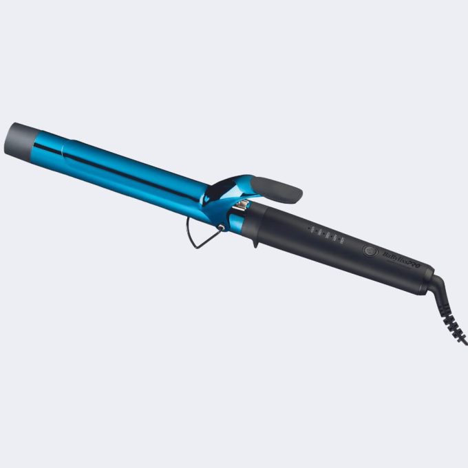 BaBylissPRO® Nano Titanium™ Limited Edition Black & Blue 1 1/4" Extended Barrel Curling Iron