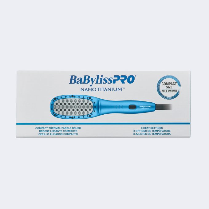 BaBylissPRO® Nano Titanium™ Compact Thermal Paddle Brush