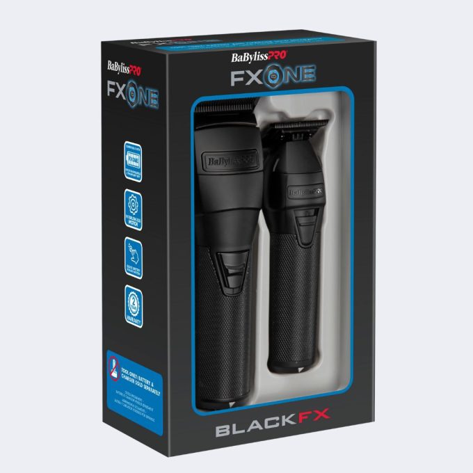 BaBylissPRO® FXONE BlackFX Clipper & Trimmer Prepack (Tools Only)