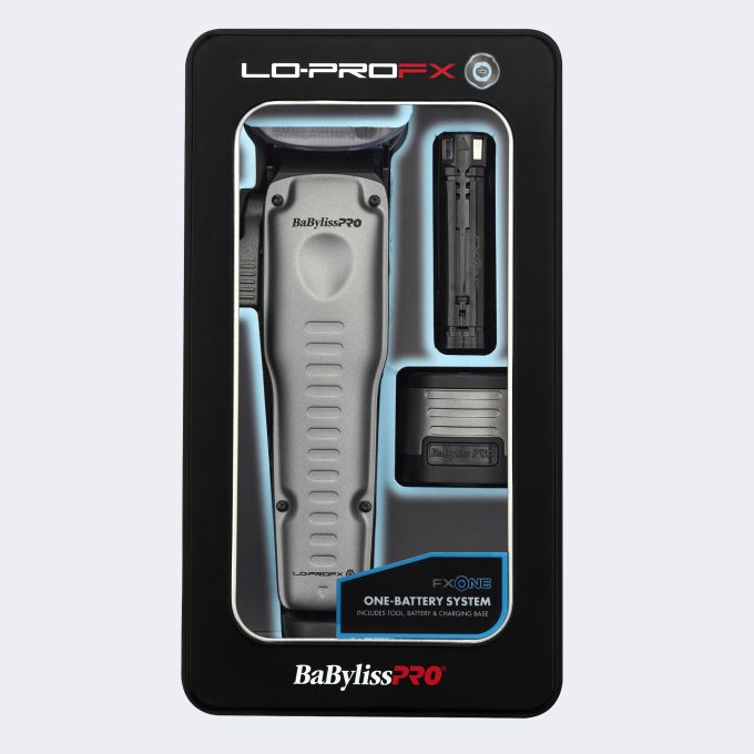 BaBylissPRO® FXONE™ Lo-ProFX High Performance Low-Profile Clipper (Silver)