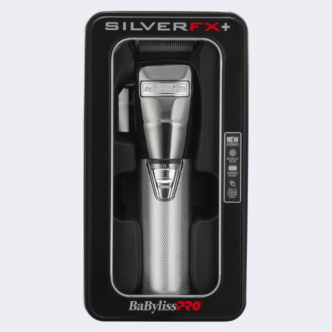 BaBylissPRO® SilverFX+ All-Metal Lithium Clipper