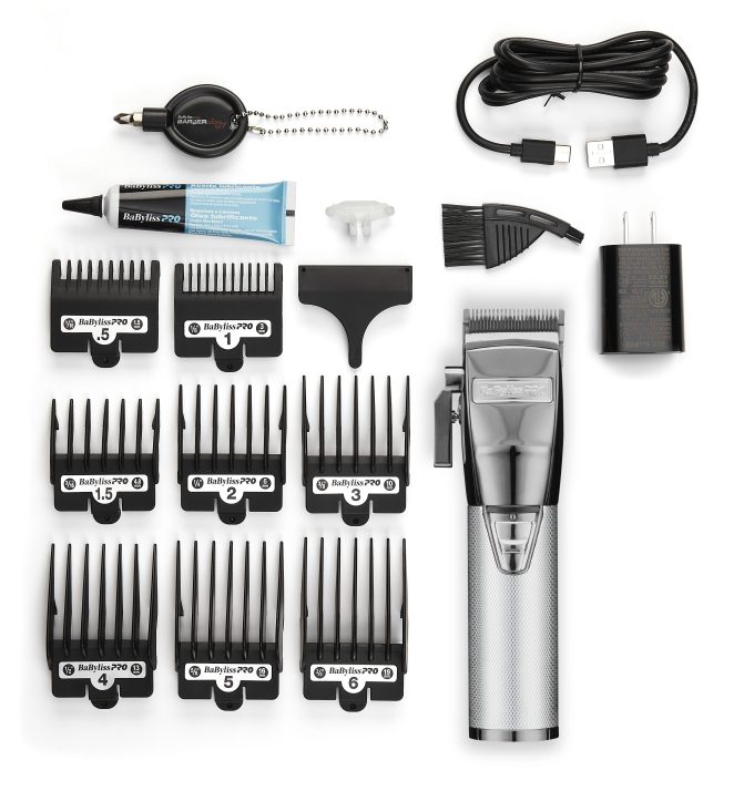 BaBylissPRO® SilverFX+ All-Metal Lithium Clipper