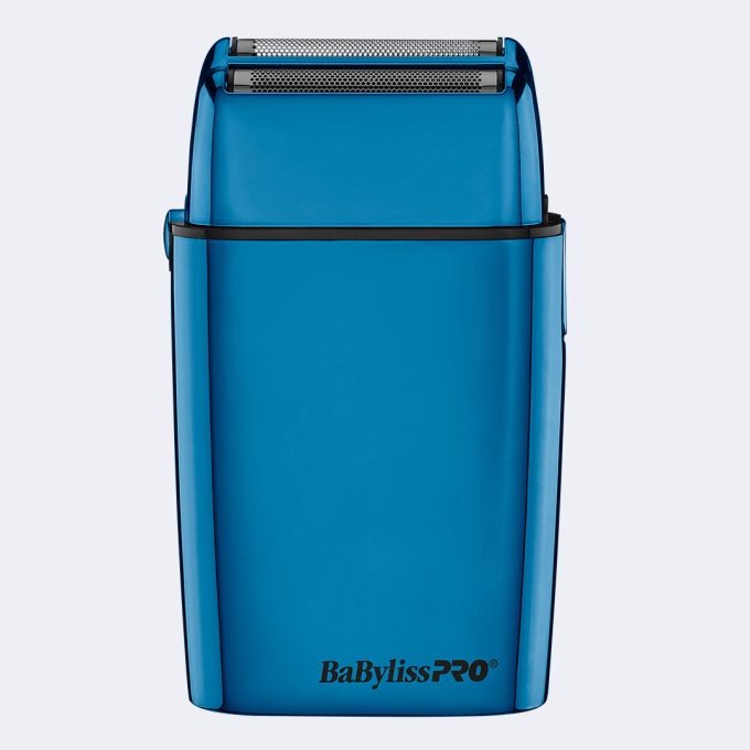 BaBylissPRO® FOILFX02 Limited Edition All-Metal Double-Foil Shaver (Blue)