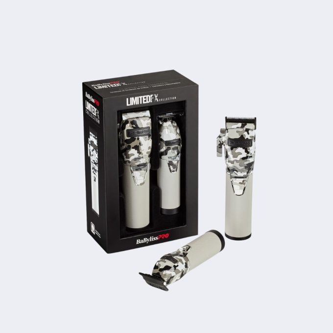 BaBylissPRO® LimitedFX Collection Limited Edition Camo Metal Lithium Clipper and Trimmer