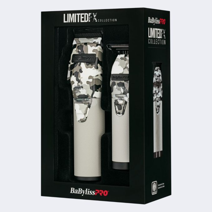 BaBylissPRO® LimitedFX Collection Limited Edition Camo Metal Lithium Clipper and Trimmer