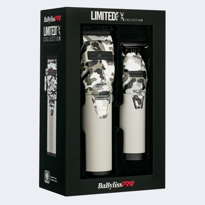 BaBylissPRO® LimitedFX Collection Limited Edition Camo Metal Lithium Clipper and Trimmer