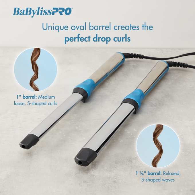 BaBylissPRO® Nano Titanium™ 1" Oval Barrel Wand