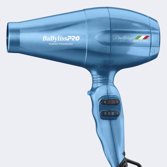 BaBylissPRO® Nano Titanium™ Portofino™ Full-Size Dryer (BLUE)