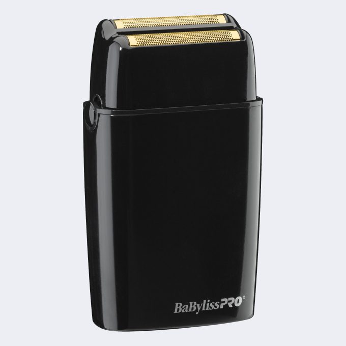 BaBylissPRO® FOILFX02™ Cord/Cordless Metal Double-Foil Shaver (Black)