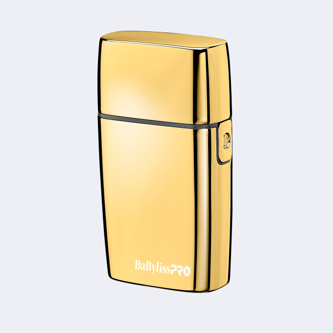 BaBylissPRO® FOILFX02™ Cord/Cordless Metal Double-Foil Shaver (Gold)