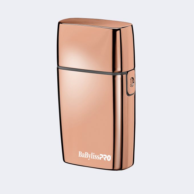 BaBylissPRO® FOILFX02™ Cord/Cordless Metal Double-Foil Shaver (Rose Gold)